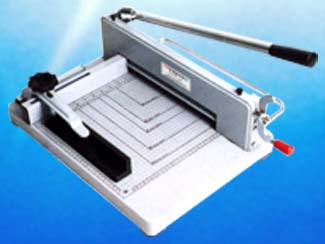 Manual Desktop Stack Paper Cutter - Click Image to Close